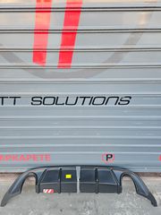 VW Golf VII GTi Facelift διαχύτης προφυλακτήρα πίσω RIEGER K00059589