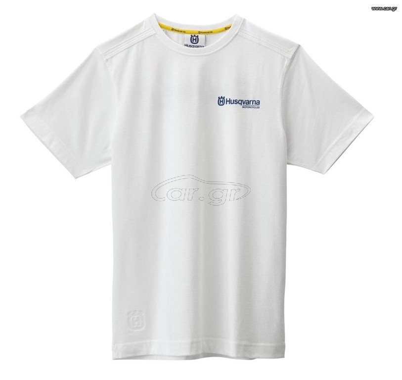 T-SHIRT HUSQVARNA BASIC LOGO WHITE