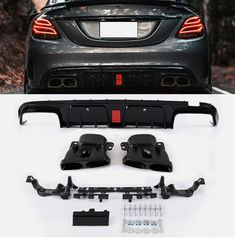 Διαχύτης για Mercedes C-Class W205 S205 (2014-2020) AMG-  Line