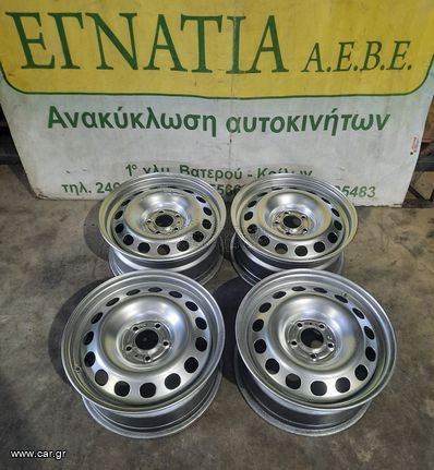 ΖΑΝΤΕΣ ΣΙΔΕΡΕΝΙΕΣ 16'' (5x108) PEUGEOT TRAVELLER 2016- /EXPERT 2016- (EG)
