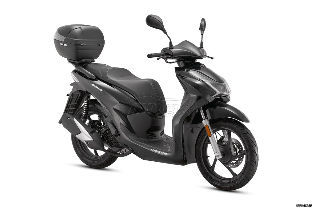 QJ Motor SQ16 125 TCS/ABS 2026 Scooter QJ SQ16 125cc TCS/ABS Μαύρο Προσφορά