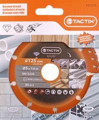 425203 ΔΙΑΜΑΝΤΟΔΙΣΚΟΣ Φ125mm ΜΠΕΤΟΥ-ΓΡΑΝΙΤΗ ΞΗΡΑΣ ΚΟΠΗΣ TACTIX