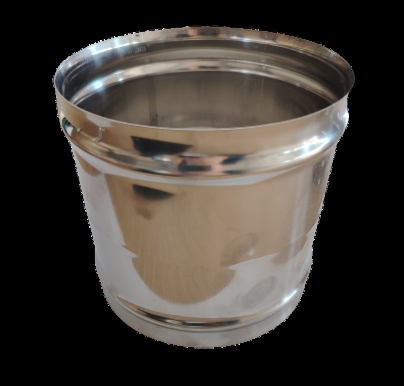 ΜΟΥΦΑ Θ-Θ Φ125 INOX 304CE TECHNOMETAL HELLAS