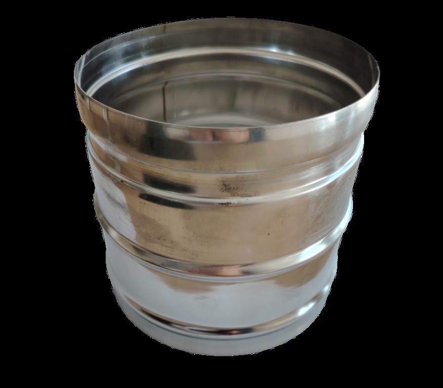 ΜΟΥΦΑ Α-Α Φ125 INOX 304CE TECHNOMETAL HELLAS