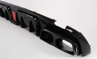 Πίσω Σποιλερ Diffuser  Mercedes C-Class W205 S205 (2014-2020) only for Sport Line-thumb-14