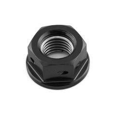 Pro-Bolt Παξιμάδι Διάτρητο Για Γρανάζια M10x(1.25mm) ΜαύροLSPN10DB