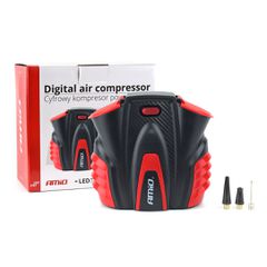 Κομπρεσέρ Αέρος Amio 12V 10bar/150psi Με 3 Αντάπτορες Και Ψηφιακή Ένδειξη ACOMP-16   02641