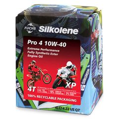 Λάδι Συνθετικό Silkolene Pro 4 10W-40 XP 4 Λίτρα11642204AU