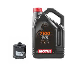 Πακέτο Service MOTUL 7100 15w-50 Με Φίλτρο Λαδιού ΚΝ138 4L 2015504L138