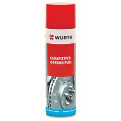 Καθαριστικό Φρένων Wurth Plus 500ml089010810