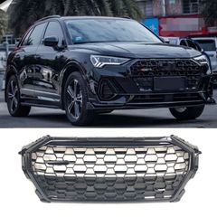 Μασκα Εμπρος  Audi Q3 F3 CUV (2018-2023) Gloss black RS Design