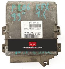 ΕΓΚΕΦΑΛΟΣ CITROEN - PEUGEOT 1.4i MAGNETI MARELLI IAW 1AP.81 9636727180 16340.364 ΞΕΚΛΕΙΔΩΤΟΣ ΑΡΙΣΤΟΣ - ΕΓΓΥΗΣΗ!!