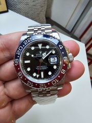 Rolex gmt master 2 pepsi 126710BLRO superclone 2024 edition with deep glass extra weight dd3285 chs movement