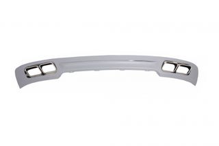 Πίσω Diffuser & Exhaust Muffler Tips Tailpipe Package για BMW F01 (2008-up) 7 Series 760i Quad Design