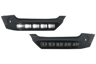 Μπροστινός Προφυλακτήρας Spoiler LED DRL Extension για Mercedes G-Class W463 (1989-up)