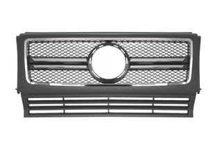 Μπροστινή Μάσκα για MERCEDES W463 G-Class (1990-2012) New G65 A-Design Matte και Piano Black με Chrome Frame Edition