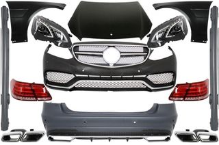 Μετατροπή Body Kit για Mercedes Benz W212 E-Class Pre Facelift (2009-2013) E63 Design