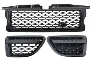 Μάσκα και Αεραγωγοί πλαϊνοί για Land ROVER Range ROVER Sport (2005-2008) L320 Autobiography Look All Black Edition