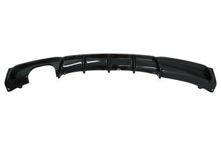 Πίσω Προφυλακτήρας Spoiler Piano Black Διαχύτης Diffuser για BMW 3 Series F30 F31 (2011-up) M-Performance Design Left Double Outlet