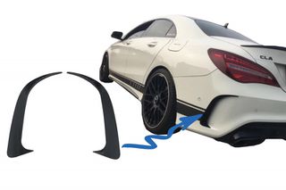 Πίσω Προφυλακτήρας Splitters Fins Side Vent Canards για MERCEDES CLA W117 C117 X117 (2013-2018) CLA45 Design