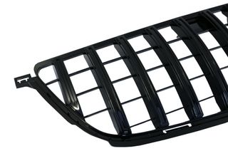Μπροστινή Μάσκα για Mercedes ML-Class W166 (2012-2014) GT-R Panamericana Design Black-thumb-2