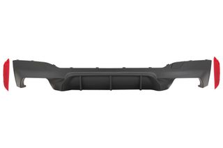 Πίσω Προφυλακτήρας Diffuser για BMW 5 Series G30 G31 Limousine/Touring (2017-up) M5 Design Matte Black