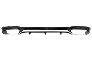 Πίσω Προφυλακτήρας Air Diffuser με Exhaust Muffler Tips Black για Mercedes E-Class W213 AMG Line (2016-up) E63 Design-thumb-1