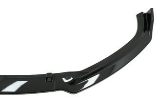 Μπροστινός Προφυλακτήρας Add-On Spoiler Lip για AUDI A4 B9 8W Sedan Avant (2016-2018) Piano Black-thumb-2