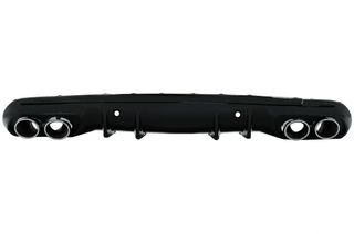 Πίσω Προφυλακτήρας Diffuser με Exhaust Muffler Tips για Mercedes C-Class W205 S205 Sport Line (2014-2020) C43 Design