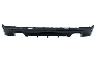 Πίσω Προφυλακτήρας Spoiler Διαχύτης Diffuser Double Outlet για BMW 2 Series F22 F23 (2013-) M Performance Design Black Edition