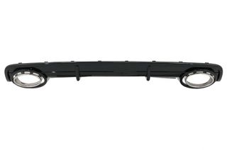 Πίσω Προφυλακτήρας Διαχύτης Air Diffuser για Audi A6 C6 4F (2009-2012) RS Design Black