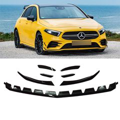 Aero package Spoiler για Mercedes A-Class W177 V177 (04.2018-up) A35 Design Black Edition