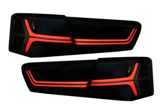 Φανάρια Πίσω Full LED για Audi A6 4G C7 Limousine (2011-2014) Smoke Facelift Design με Dynamic Φλας