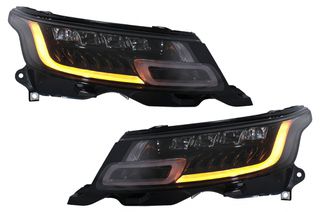 LED Φανάρια Εμπρός για Land Rover Range Sport L494 (2013-2017) με Dynamic Φλας Μετατροπή σε 2018+ Μοντέλο Matrix Look