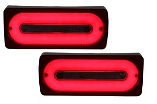 Full LED Φανάρια Πίσω Light Bar για Mercedes G-class W463 (1989-2015) RED Dynamic Φλας