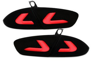 Full LED Φανάρια Πίσω για Seat Leon 1P1 Facelift (2009-2012) LightBar Black / Smoke