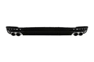 Πίσω Διαχύτης Diffuser για Audi A4 B9 8W Facelift (2020-up) μόνο S-line Black