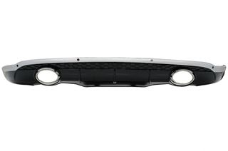 Πίσω Διαχύτης Diffuser για Audi Q5 8R (11.2008-2016) Piano Black Chrome Inserion S-Line Design
