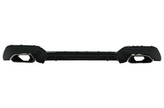 Πίσω Διαχύτης Diffuser με Chrome Μπούκες για BMW 3 Series G20 G28 Sedan G21 Touring (2018-2022) M340i M Look