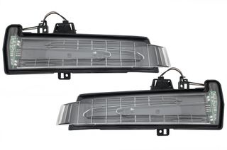Φλας Καθρέπτη LED για Mercedes A-Class W176 B-Class W246 C-Class W204 CLS W218 E-Class W212 S-Class W221 Facelift Look