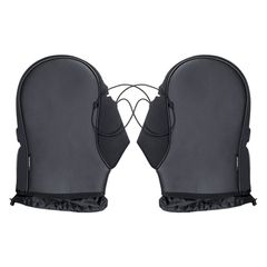 Κάλυμμα χεριών Nordcode XL-Muffs Neoprene/Δερματίνη μαύρο
