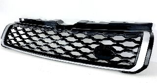 Κεντρική Μάσκα για Range Rover Evoque L538 2011-2018 Ασημί Μαύρο Dynamic