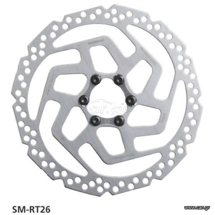 Shimano Δισκόπλακα Ποδηλάτου SM-RT26 M 180MM