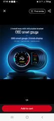 Οθόνη OBD θερμοκρασίας κινητήρα -ψυχτικου υγρού -στροφόμετρο κ αλλά!για aygo - Peugeot 107-cintroen C1κ αλλλα