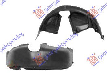 ΘΟΛΟΣ ΠΙΣΩ ΠΛΑΣΤΙΚΟΣ για SEAT TOLEDO 99-04