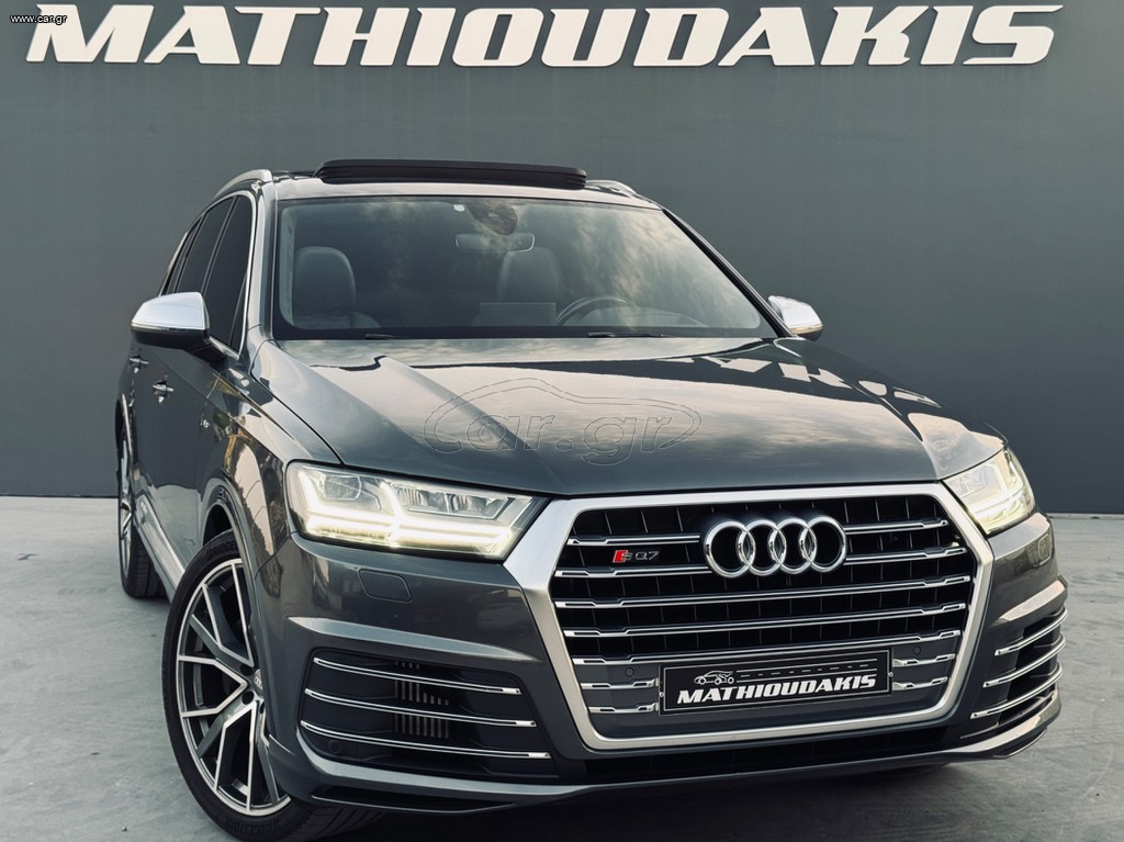 Audi SQ7 2017 *Ελληνικό*7αθέσιο*Τετραδιεύθυνση*Αερανάρτηση*Πανόραμα*