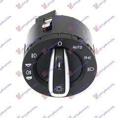 ΔΙΑΚΟΠΤΗΣ ΦΩΤΩΝ ΧΡΩΜΙΟ (8pin) για AUDI A6 08-10