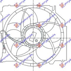 ΒΕΝ. ΨΥΓ.ΚΟΜ.(2.0-2.5-3.0 ΒΕ-2.0 DI)+A/C για BMW X3 (E83) 07-11