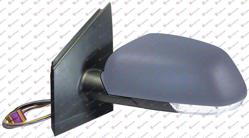 ΚΑΘΡΕΦΤΗΣ ΗΛ. ΘΕΡΜ. ΒΑΦ. ME ΦΛΑΣ (ASPHERICAL GLASS) για VW CROSS POLO 05-09