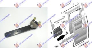 ΟΔΗΓΟΣ/ΡΑΟΥΛΟ ΠΟΡΤΑΣ ΣΥΡΩΜΕΝΗΣ ΚΑΤΩ για PEUGEOT EXPERT/TRAVELLER 16-